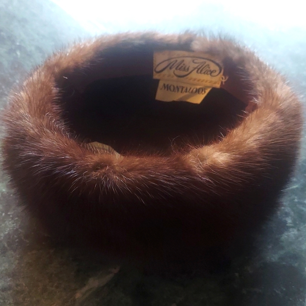 Miss Alice Fur Hat MINK